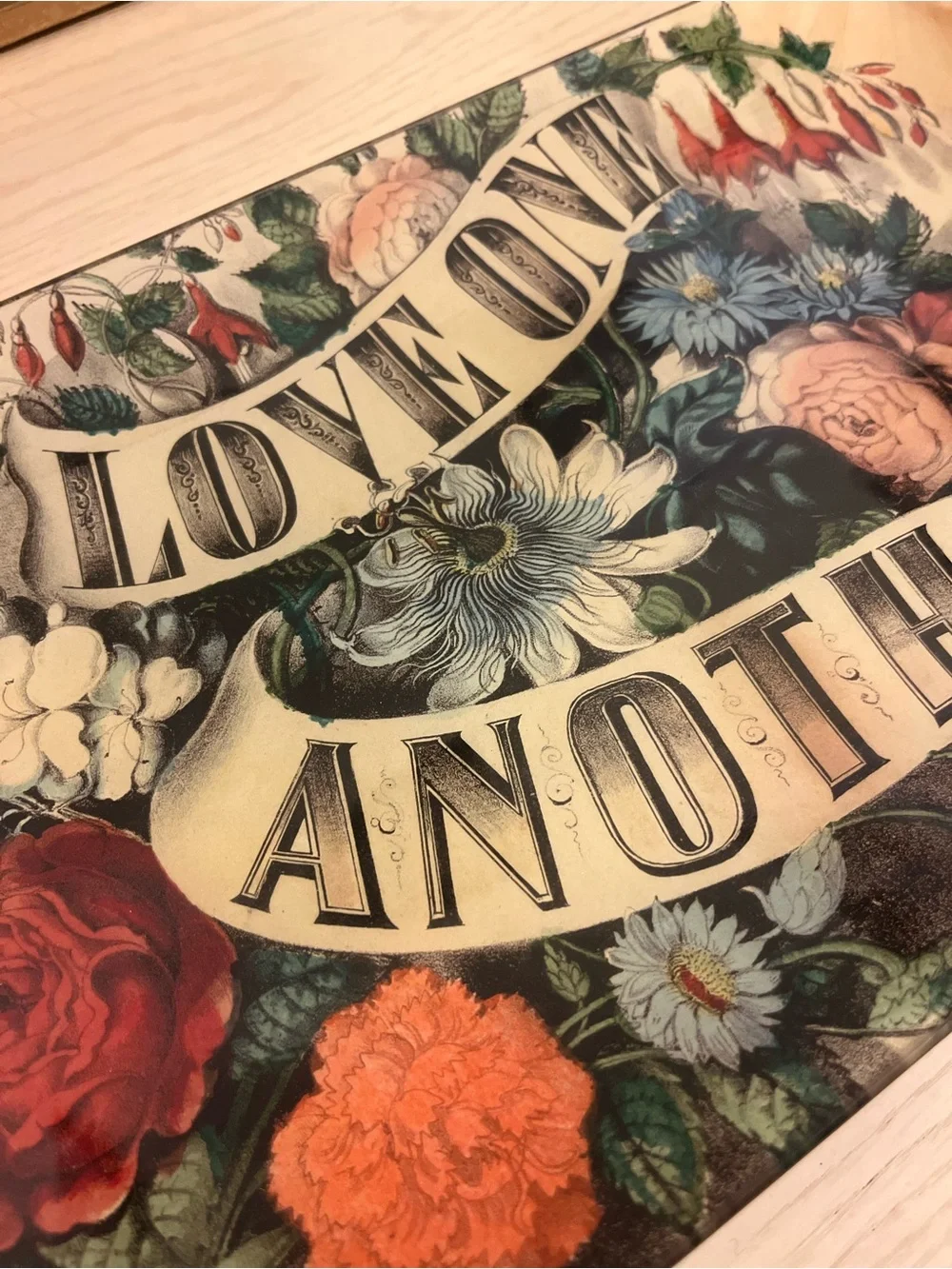 Vintage John Derian “Love One Another” Vanity Tray